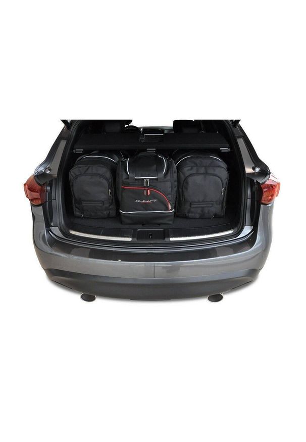 KJUST - Torby Do Bagażnika Infiniti Qx70 2013-2018 4Szt Kjust. Kolor: czarny. Styl: sportowy