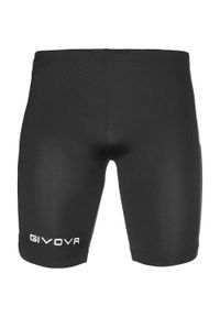 Givova - Męskie Spodenki Bermudy Base Layer. Kolor: czarny