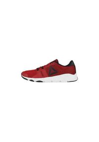 Reebok - Buty na co dzień na trening męskie REEBOK TRAINFLEX 2 sportowe. Okazja: na co dzień. Zapięcie: sznurówki. Kolor: wielokolorowy. Materiał: guma, materiał, tkanina, syntetyk. Szerokość cholewki: normalna. Sport: fitness