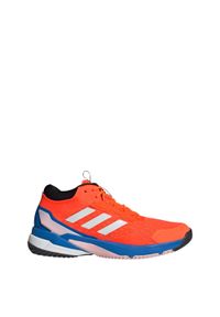 Adidas - Buty halowe Crazyflight 6 Mid. Kolor: pomarańczowy, biały, niebieski, wielokolorowy. Sport: siatkówka