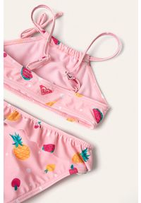 Roxy - Strój kąpielowy dziecięcy 98-122 cm. Kolor: różowy. Materiał: nylon, materiał, elastan #2