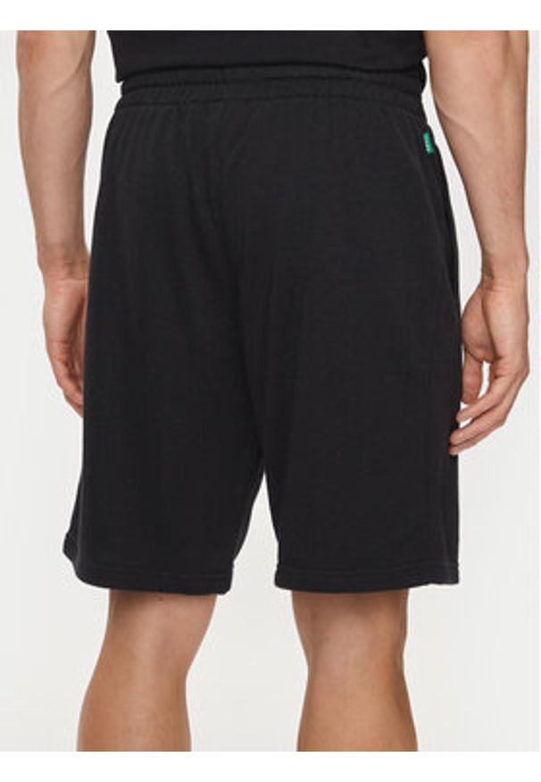 Adidas - adidas Szorty sportowe Essentials+ Made With Hemp Shorts HR8617 Czarny Regular Fit. Kolor: czarny. Materiał: bawełna. Styl: sportowy