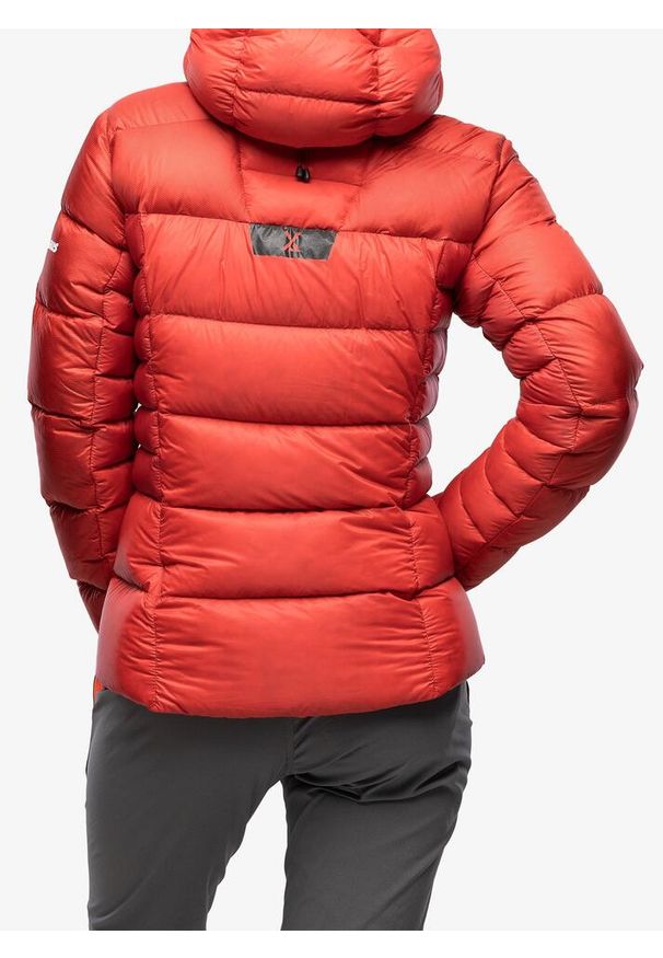 Kurtka puchowa damska Berghaus MTN Arete Ultra Down Hoody. Kolor: czerwony. Materiał: puch