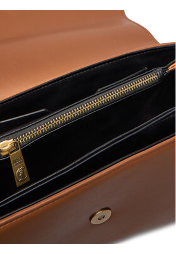 Just Cavalli Torebka 79RA4BA1 ZSA89 Brązowy. Kolor: brązowy. Materiał: skórzane