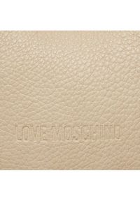 Love Moschino - LOVE MOSCHINO Torebka JC4019PP1ILT0110 Beżowy. Kolor: beżowy. Materiał: skórzane #4
