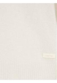 Calvin Klein Sweter K10K111954 Écru Regular Fit. Materiał: wełna #2