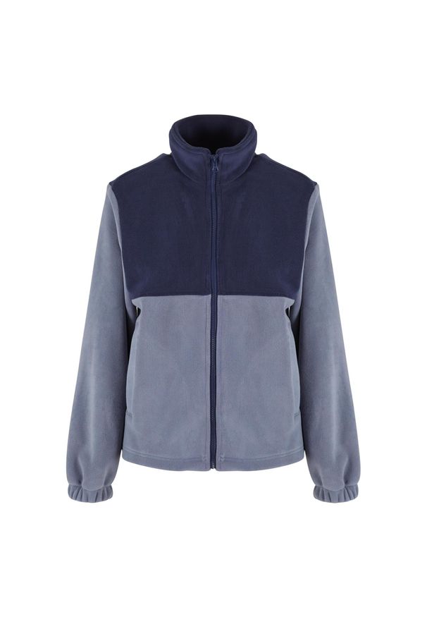 Urban Classics - Dwuwarstwowa Bluza Polarowa Dla Kobiet. Kolor: niebieski. Materiał: polar. Sezon: zima