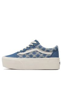 Vans Tenisówki Old Skool Stac VN0A7Q5MBLU1 Niebieski. Kolor: niebieski. Materiał: materiał #6