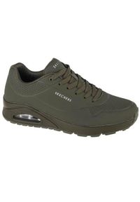 skechers - Buty do chodzenia męskie Skechers Unostand ON Air. Zapięcie: sznurówki. Kolor: wielokolorowy, zielony. Materiał: guma, materiał, syntetyk. Szerokość cholewki: normalna. Sport: turystyka piesza