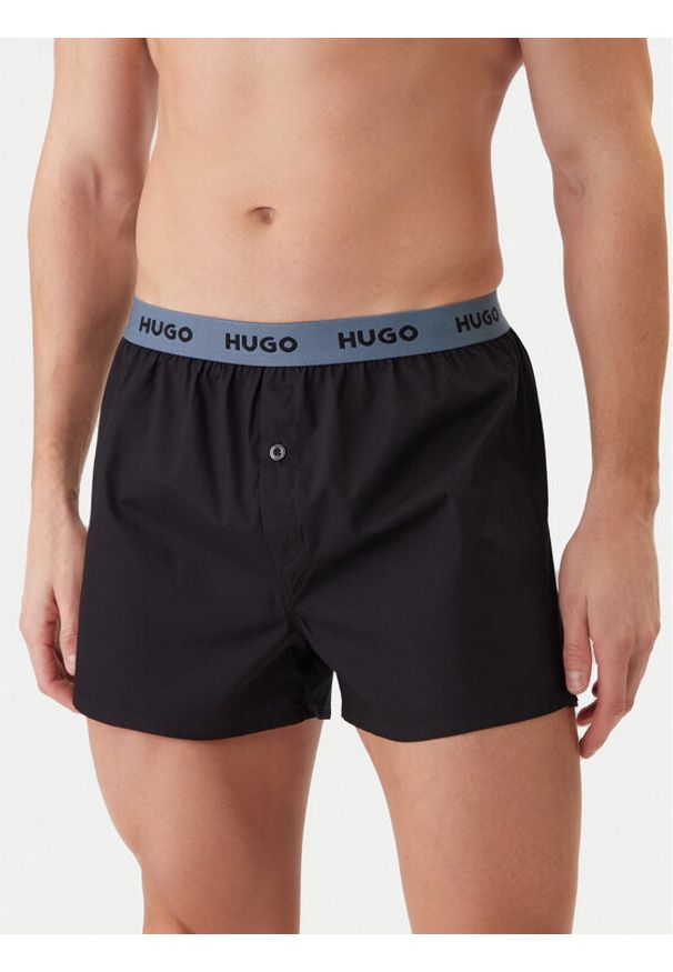 Hugo - HUGO Komplet bokserek Triplet 50532565 Kolorowy. Materiał: bawełna. Wzór: kolorowy