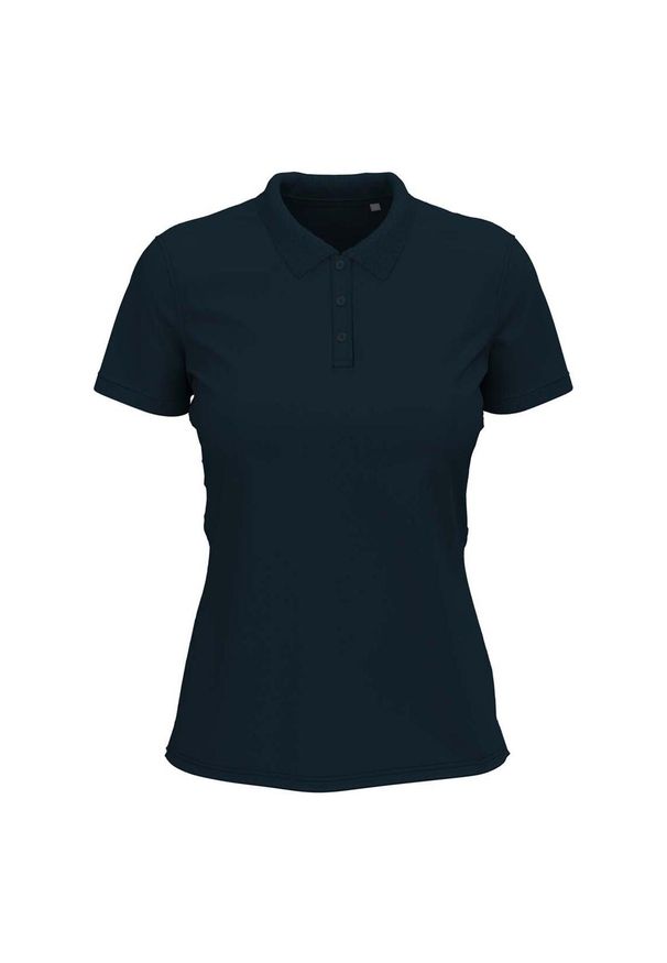 Stedman - Damska Koszulka Polo Ze Stretchem. Typ kołnierza: polo. Kolor: niebieski