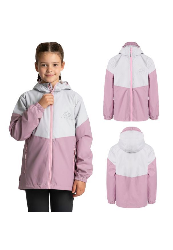 Kurtka przeciwdeszczowa dziecięca KADVA Fory Jrg. Kolor: różowy