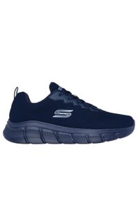 skechers - Buty na co dzień męskie SKECHERS BOBS B FLEX CHILL. Okazja: na co dzień. Kolor: niebieski #1