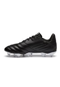 KIPSTA - Buty do piłki nożnej Kipsta Viralto II Matador FG skórzane Classic Heritage. Kolor: czarny. Materiał: skóra. Szerokość cholewki: normalna. Sport: piłka nożna