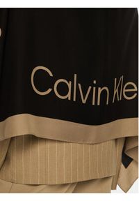 Calvin Klein Chusta K60K612882 Czarny. Kolor: czarny. Materiał: materiał #3