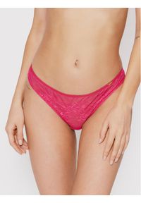 Gossard Stringi Glossies Lace 13006 Różowy. Kolor: różowy. Materiał: syntetyk #1