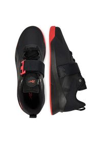 Reebok Buty halowe LIFTER PR III 100210225 Czarny. Kolor: czarny. Materiał: materiał #7