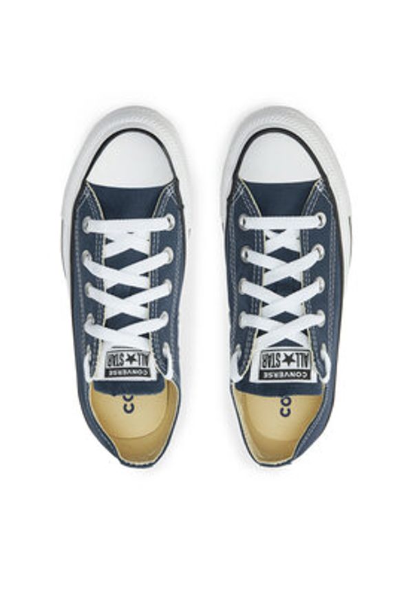 Converse Trampki Chuck Taylor All Star Ox M9697C Granatowy. Kolor: niebieski. Materiał: materiał