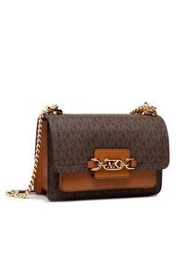 MICHAEL Michael Kors Torebka Heather 32S2G7HC0B Brązowy. Kolor: brązowy. Materiał: skórzane #5
