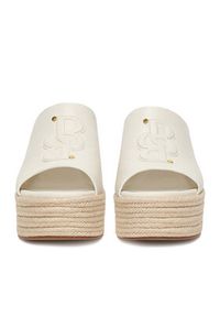 Badura Klapki EO-AMINA-LT0228-26-801 Biały. Kolor: biały. Materiał: skóra #7
