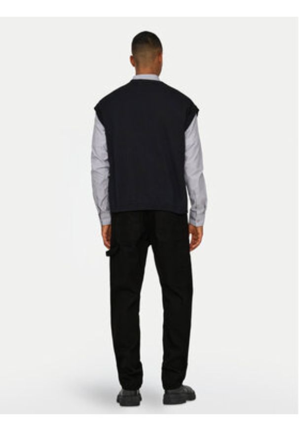 Only & Sons Jeansy 22030974 Czarny Straight Fit. Kolor: czarny