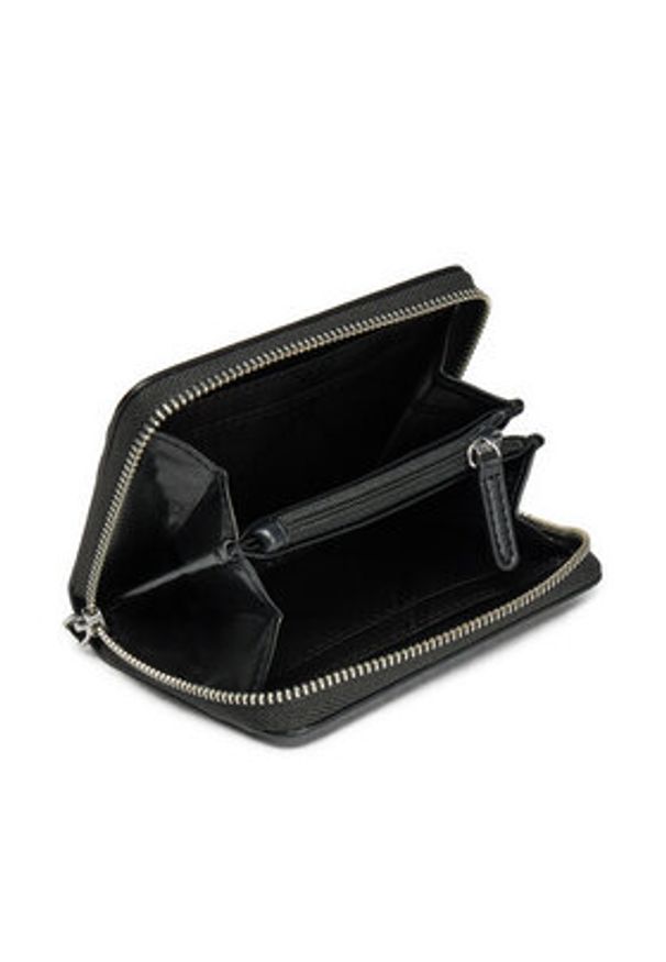 MICHAEL Michael Kors Duży Portfel Damski 32T4SJ6Z5L Czarny. Kolor: czarny. Materiał: skóra