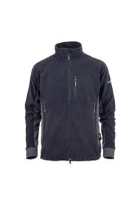 Bluza polarowa trekkingowa męska Milo Anas. Kolor: czarny, szary, wielokolorowy. Materiał: poliester. Sport: turystyka piesza