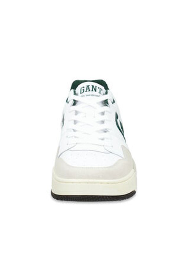 GANT - Gant Sneakersy 31631005 Biały. Kolor: biały. Materiał: skóra