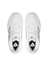 Adidas - adidas Buty do tenisa CourtJam Control 3 Tennis ID2457 Biały. Kolor: biały. Materiał: materiał. Sport: tenis #5