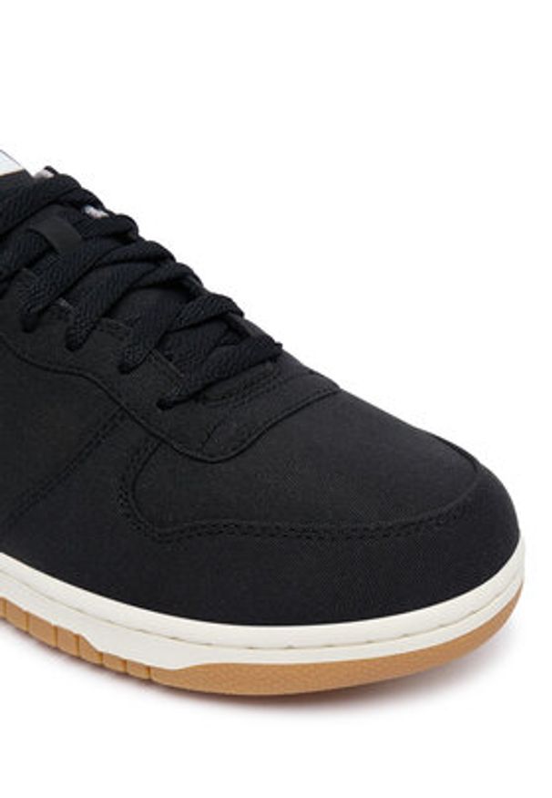 Nike Sneakersy Big Nike Lux Low 854166 Czarny. Kolor: czarny. Materiał: materiał