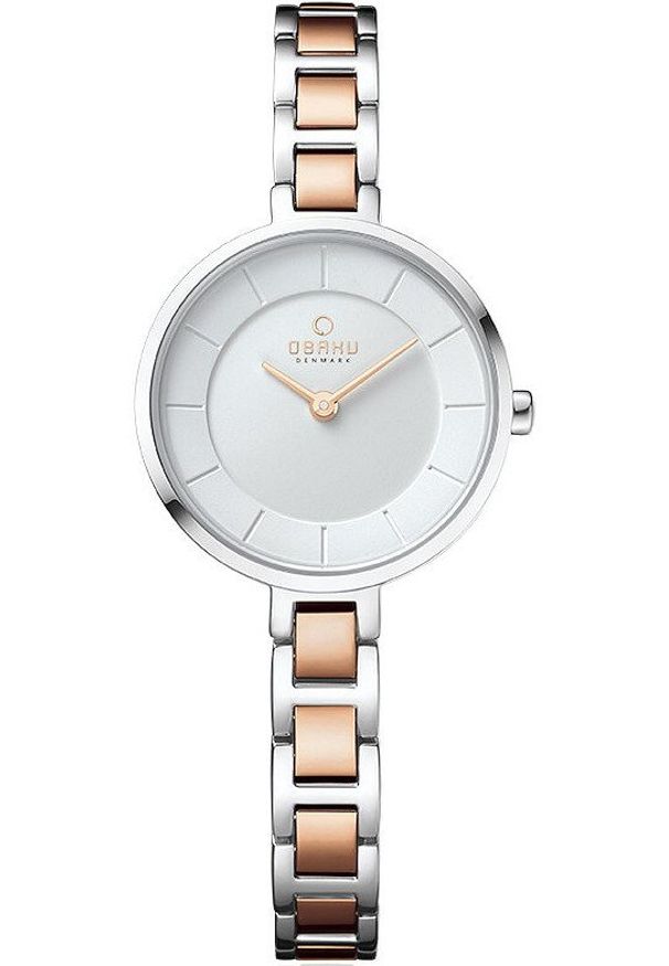 Zegarek OBAKU V183LXCISC Zegarek Damski na bransolecie OBAKU