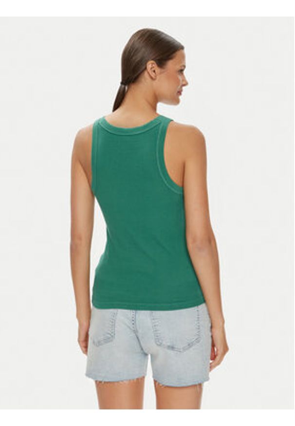 GAP - Gap Top 540641-09 Zielony Regular Fit. Kolor: zielony. Materiał: bawełna