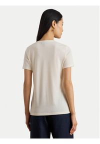 Lauren Ralph Lauren - LAUREN RALPH LAUREN T-Shirt 200P03725002 Beżowy Relaxed Fit. Kolor: beżowy. Materiał: bawełna #4