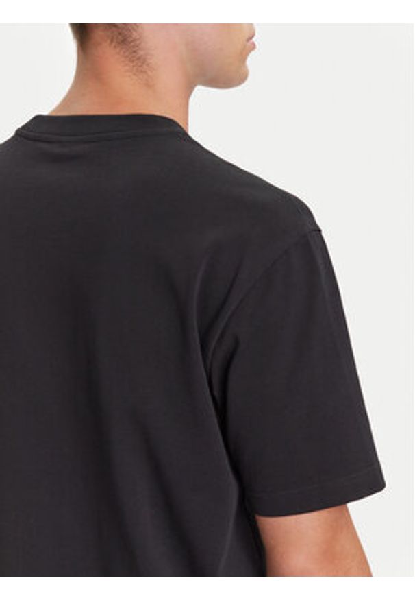 Karl Lagerfeld Jeans T-Shirt A3M17032 Czarny Relaxed Fit. Kolor: czarny. Materiał: bawełna