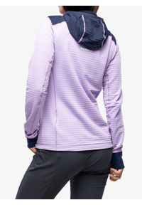 Bluza z kapturem damska Mammut Taiss Light ML Hooded Jacket. Typ kołnierza: kaptur. Kolor: fioletowy
