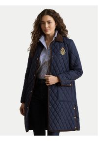 Lauren Ralph Lauren - LAUREN RALPH LAUREN Kurtka przejściowa Crested 3/4 Quilt 297P18059004 Granatowy Regular Fit. Kolor: niebieski. Materiał: syntetyk #1