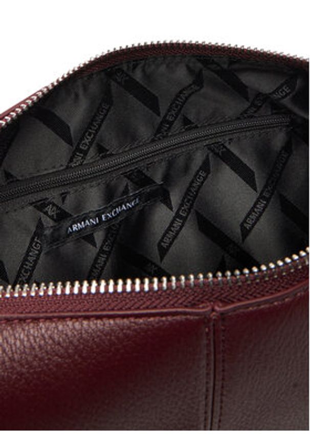 Armani Exchange Torebka XW001574 AF15632 UA343 Bordowy. Kolor: czerwony. Materiał: skórzane