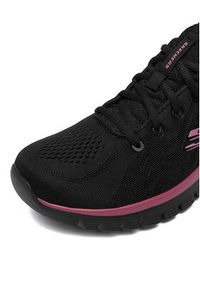 skechers - Skechers Sneakersy C-GRACEFUL 12615 BKMV Czarny. Kolor: czarny. Materiał: materiał #5