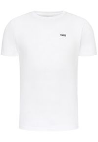 Vans T-Shirt Left Chest Logo VN0A3CZEY281 Biały Classic Fit. Kolor: biały. Materiał: bawełna