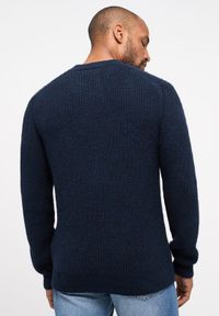 Męski Sweter Mustang Style Emil C Henley Total Eclipse 1014118 5226. Typ kołnierza: typu henley #5