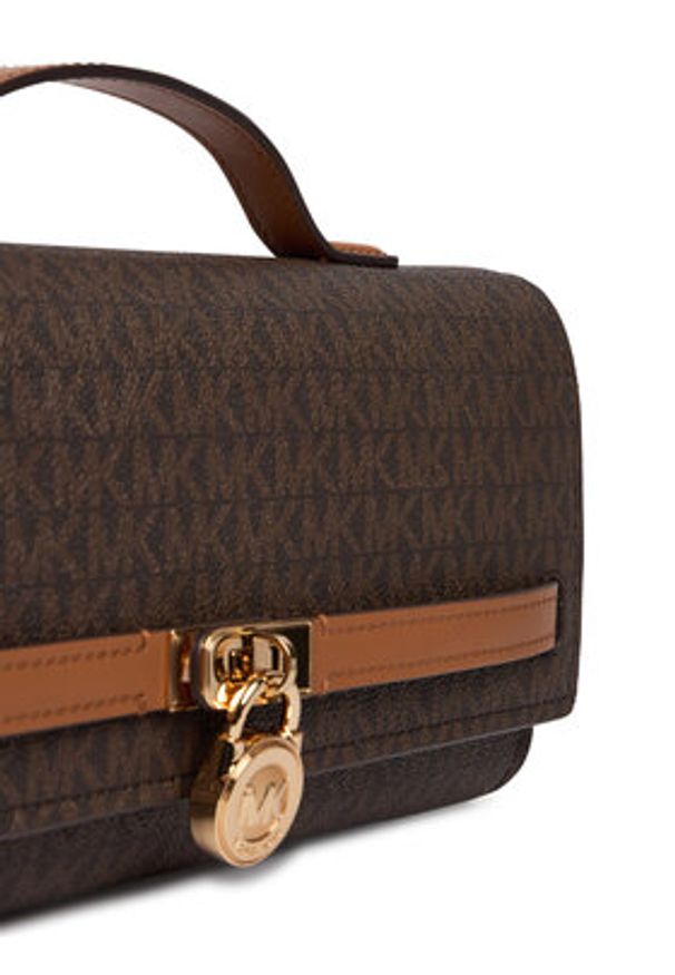 MICHAEL Michael Kors Torebka 30R6GHMC8B Brązowy. Kolor: brązowy. Materiał: skórzane