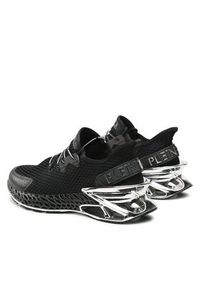 Plein Sport Sneakersy The Scratch FABS USC0335 PTE003N Czarny. Kolor: czarny. Materiał: materiał #2