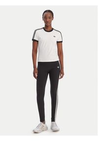 Adidas - adidas Legginsy 3-Stripes KD5572 Czarny Slim Fit. Kolor: czarny. Materiał: bawełna #2