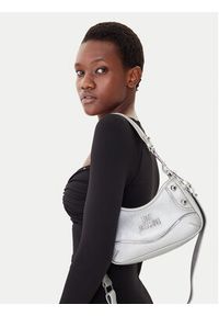 Love Moschino - LOVE MOSCHINO Torebka JC4140PP1IL1190B Srebrny. Kolor: srebrny. Materiał: skórzane #3