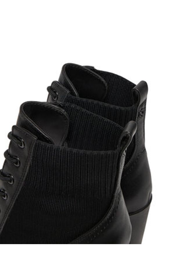 Aldo Botki Rebellious 13875053 Czarny. Kolor: czarny. Materiał: skóra