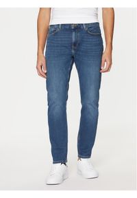 TOMMY HILFIGER - Tommy Hilfiger Jeansy Core Bleecker MW0MW39041 Niebieski Straight Fit. Kolor: niebieski #1