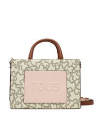Tous - TOUS Torebka Amaya Kaos Icon 2002188201 Beżowy. Kolor: beżowy. Materiał: skórzane