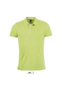 SOL'S - Polo Sol's Performer. Typ kołnierza: polo. Kolor: zielony #1