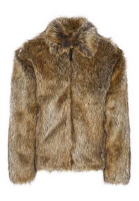 Hugo - HUGO Futro Bryan2541 50546592 Brązowy Relaxed Fit. Kolor: brązowy. Materiał: syntetyk #5