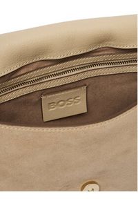 BOSS Torebka Boss Beyond Saddle S 50557963 Beżowy. Kolor: beżowy. Materiał: zamszowe, skórzane #3